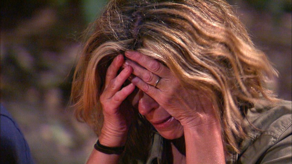  Camp matriarch Kate Garraway broke down too