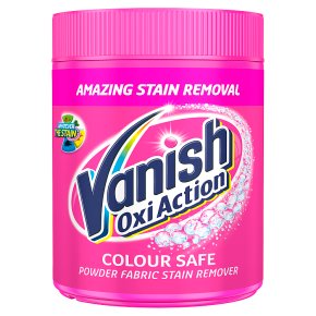 The Vanish Oxi Action Stain Remover - stocked in the UK - features similar qualities