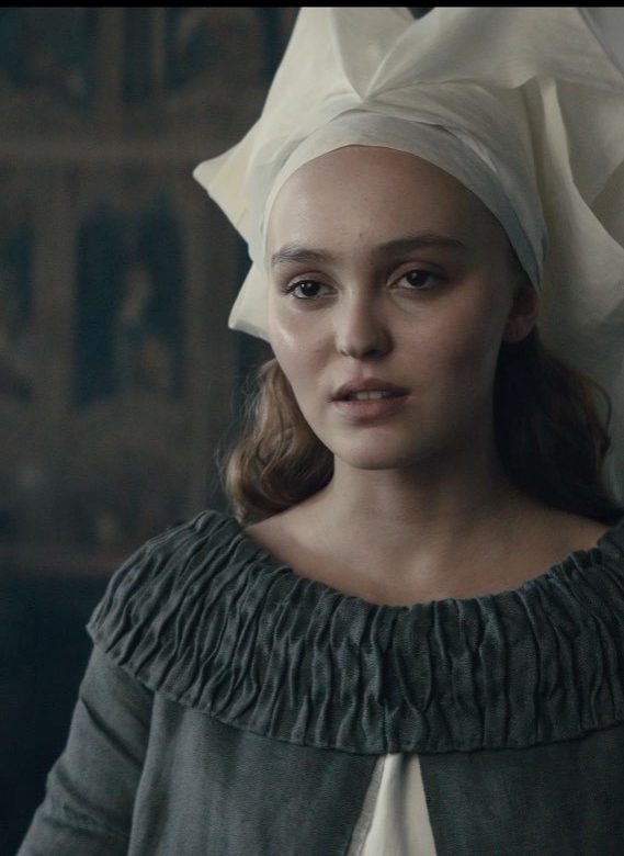  Lily-Rose as Henry V’s stoic wife ­Catherine of Valois in Netflix's The King