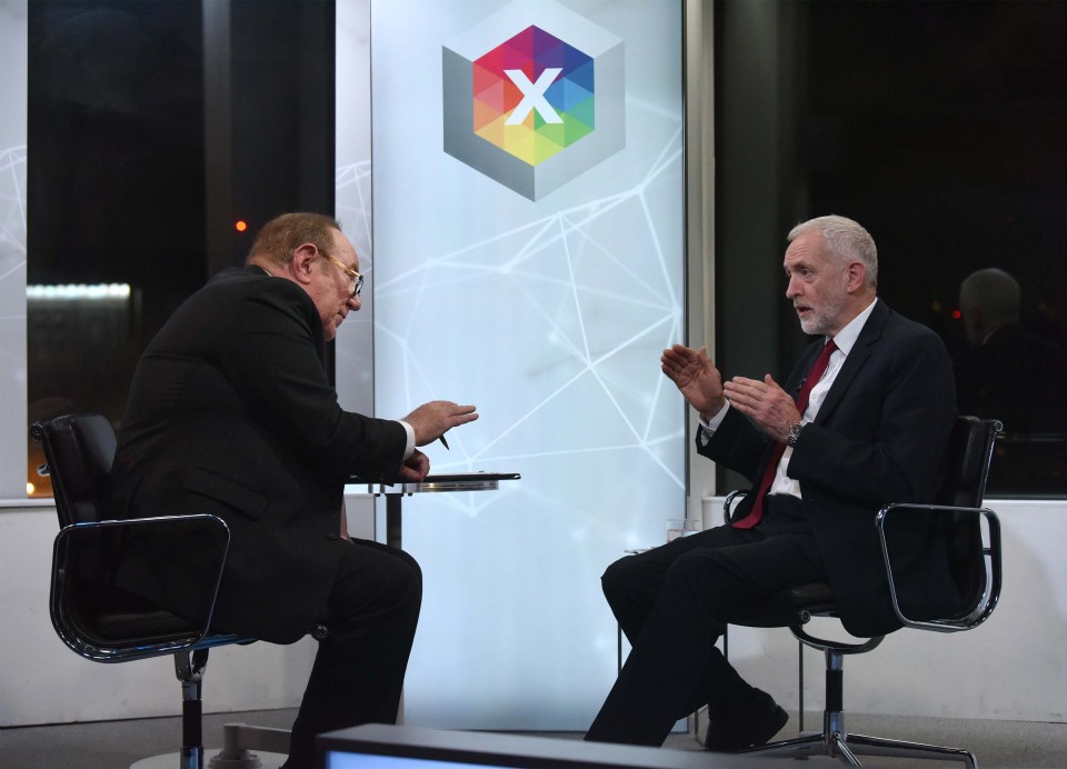  Mr Corbyn refused to apologise to British Jews four times in this interview with Andrew Neil last week