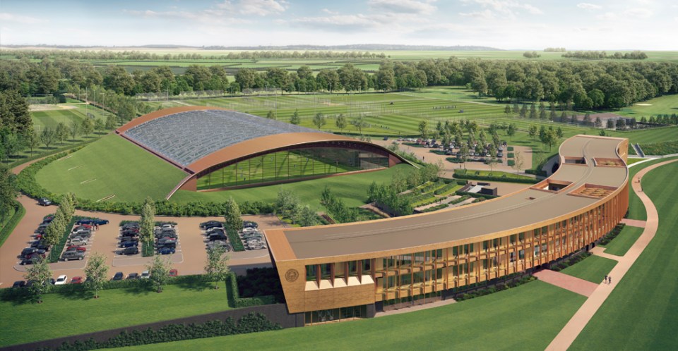  Leicester's new training ground to the north of the city is built on the site of a former golf course