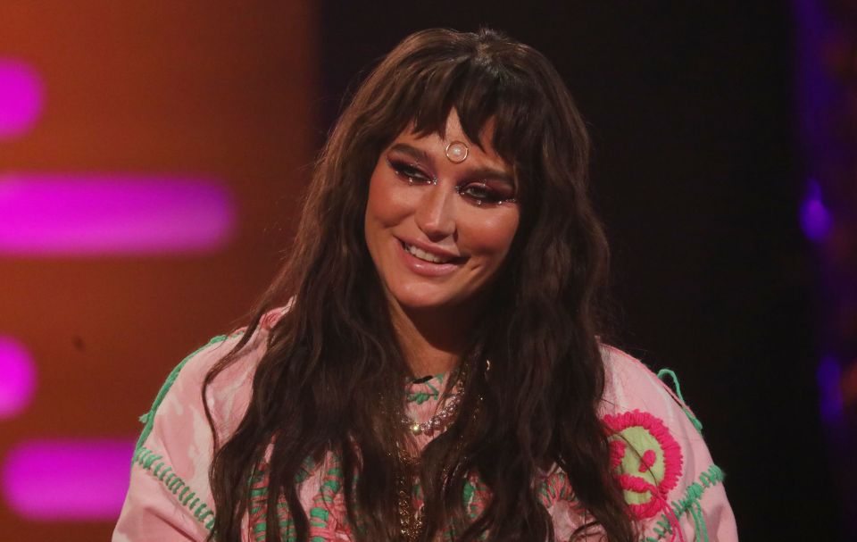  Kesha will also chat to host Graham on the iconic red sofa