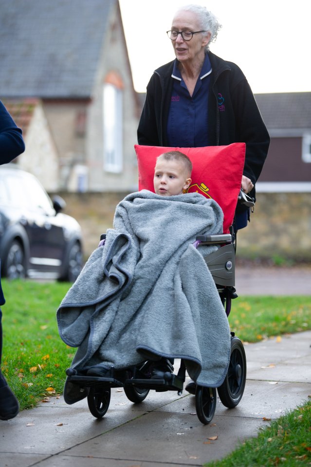  Doctors told them that a deadly brain tumour that Ethan had previously been successfully treated for had returned and spread to his spine