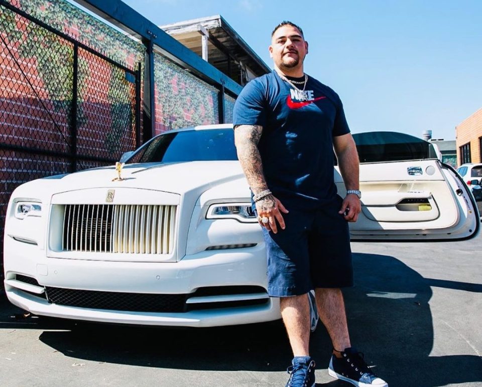 Ruiz Jr is also a fan of Rolls-Royce, owning this Cullinan