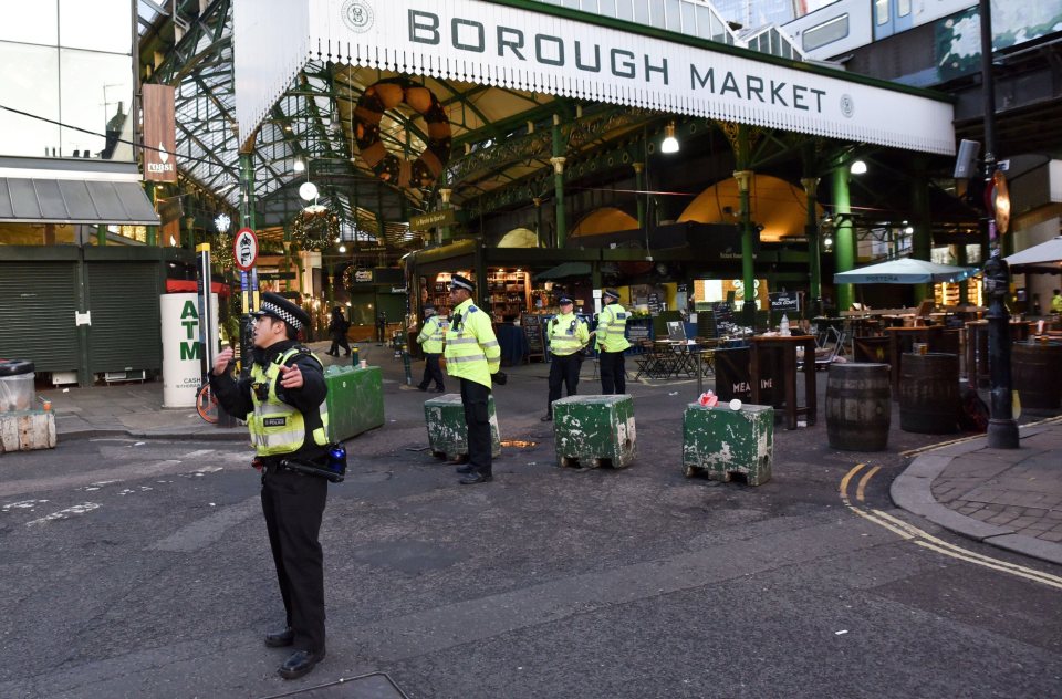  The market is operating as normal today, despite being evacuated during yesterday's attack