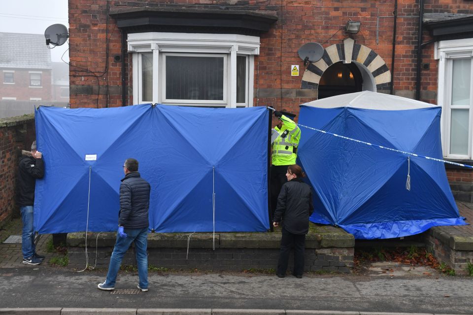 A property in Stafford is being searched as part of the investigation