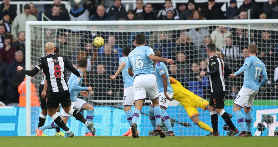  Jonjo Shelvey was the Newcastle hero to deal Man City a bitter blow