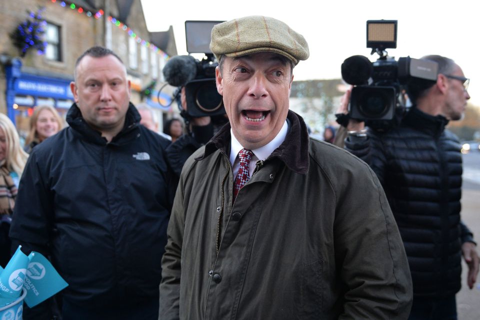  Nigel Farage revealed he will not try for an eighth time to become a Westminster MP