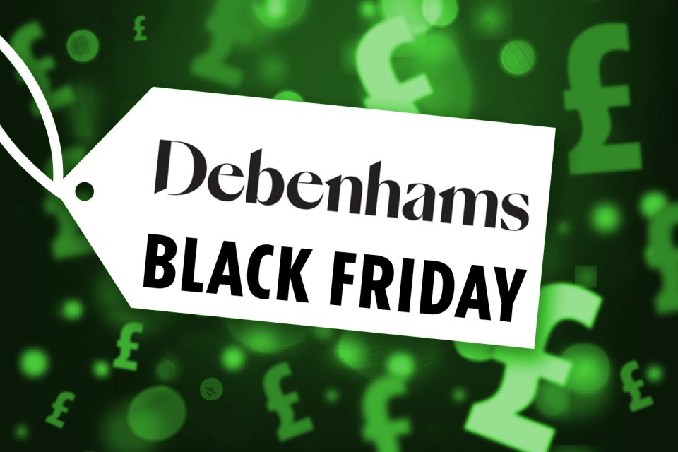  Debenhams' Black Friday and Cyber Monday sale has already launched and major deals are ready and waiting to be snapped up even on dresses