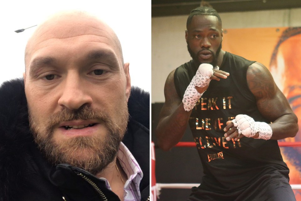 Tyson Fury has said he will fight Deontay Wilder in February in a video on Instagram