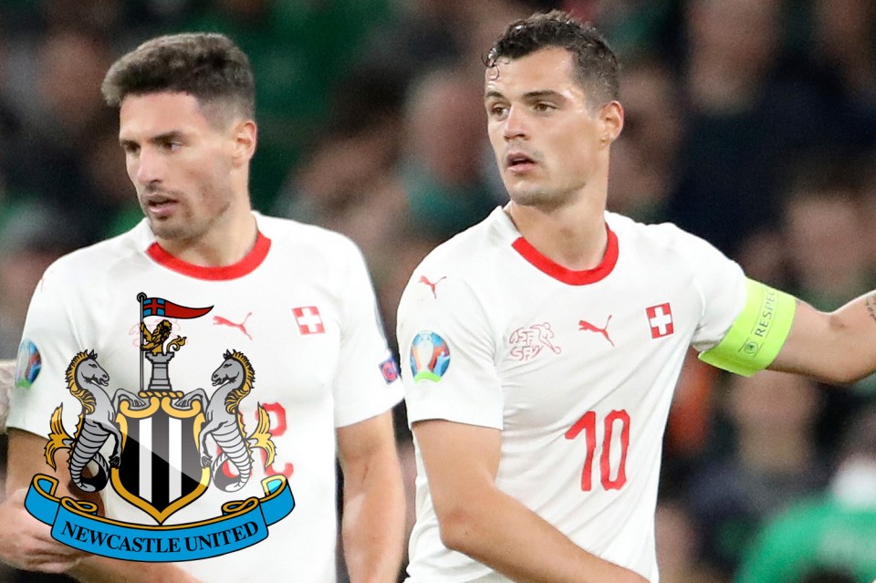  Fabian Schar has reportedly talked up the Toon to Arsenal outcast Granit Xhaka