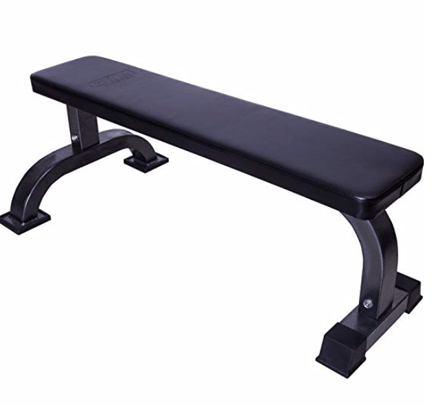  This flat weight bench has received glowing five star reviews from customers