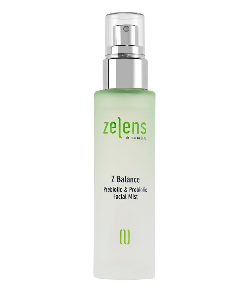  Zelen’s Probiotic Face Mist is infused with a cocktail of antioxidants including shiso leaves