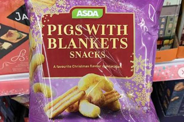 Asda's Pigs With Blankets crisps