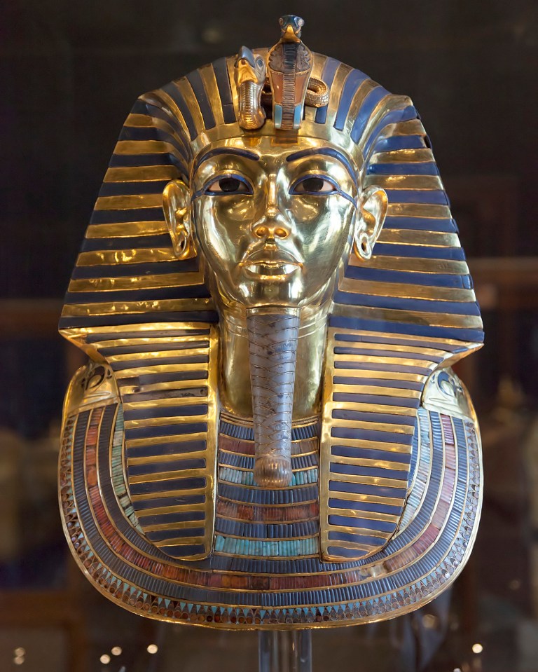  King Tut is famous for his lavish gold burial mask