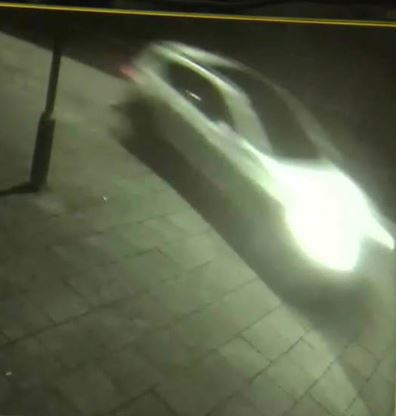  CCTV shows the moment the vehicle mounted the kerb in Colchester, Essex