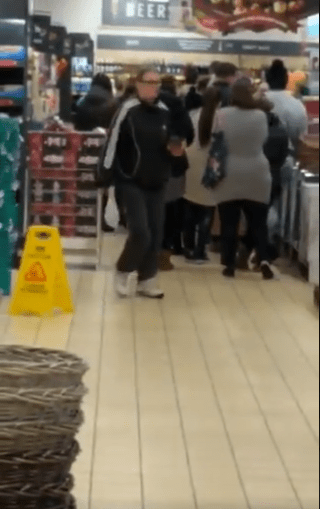  One shopper said shoppers were "fighting" over Kevin the Carrot