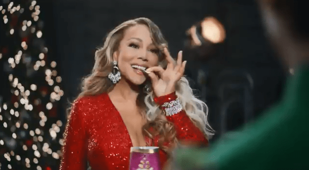  Mariah Carey's starring role in the Walkers Christmas ad has raised eyebrows