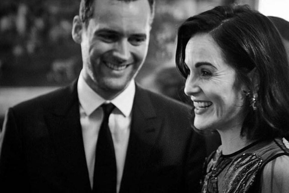  Michelle Dockery is dating Jasper Waller-Bridge