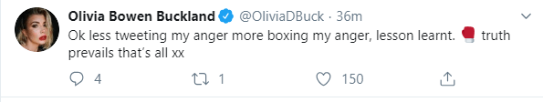  Olivia insisted that the truth will come out in the end