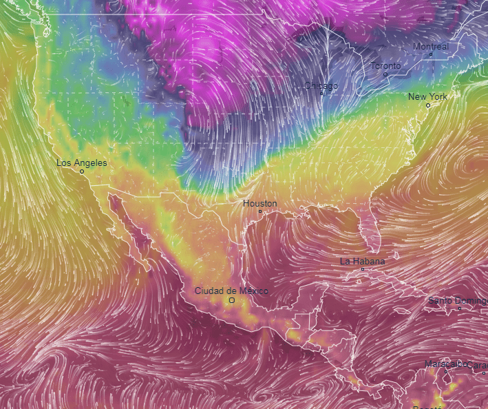  The cold blast will see plummeting temperatures