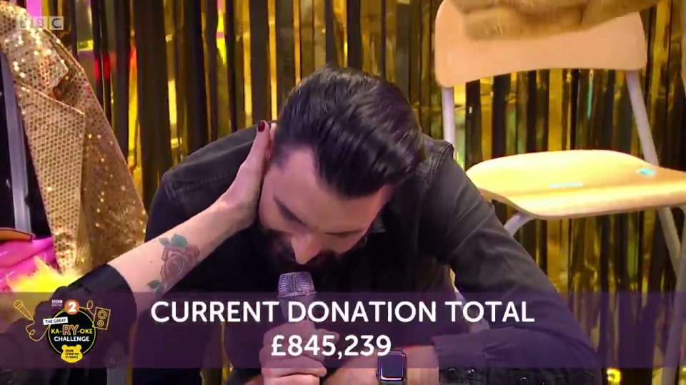 Rylan raised almost £1million