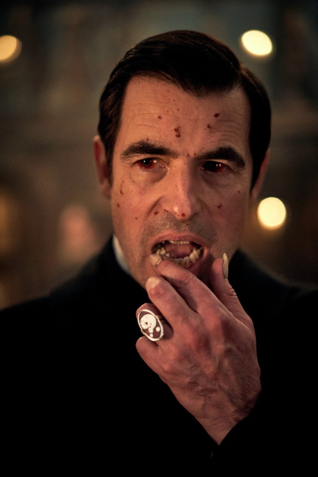  Dracula is rejuvenated over the course of episode one