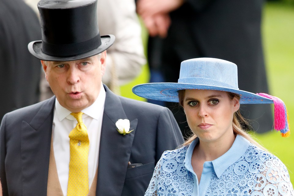  The girls would also fill the gap left by their dad Prince Andrew