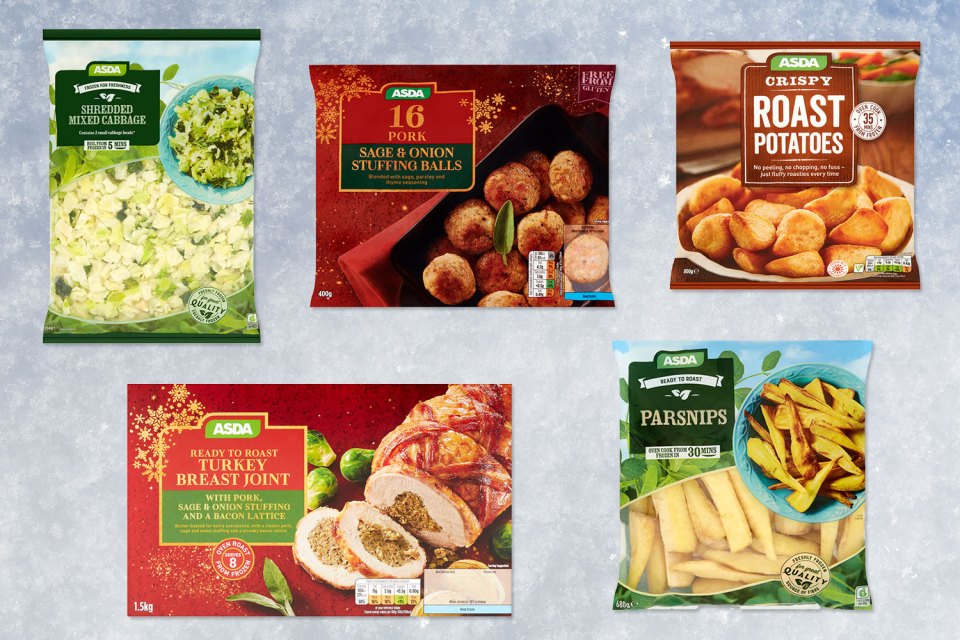  Asda has rolled out a Christmas Day food bundle for £14.55