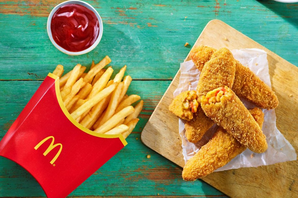  McDonald's has launched its first-ever fully vegan meal