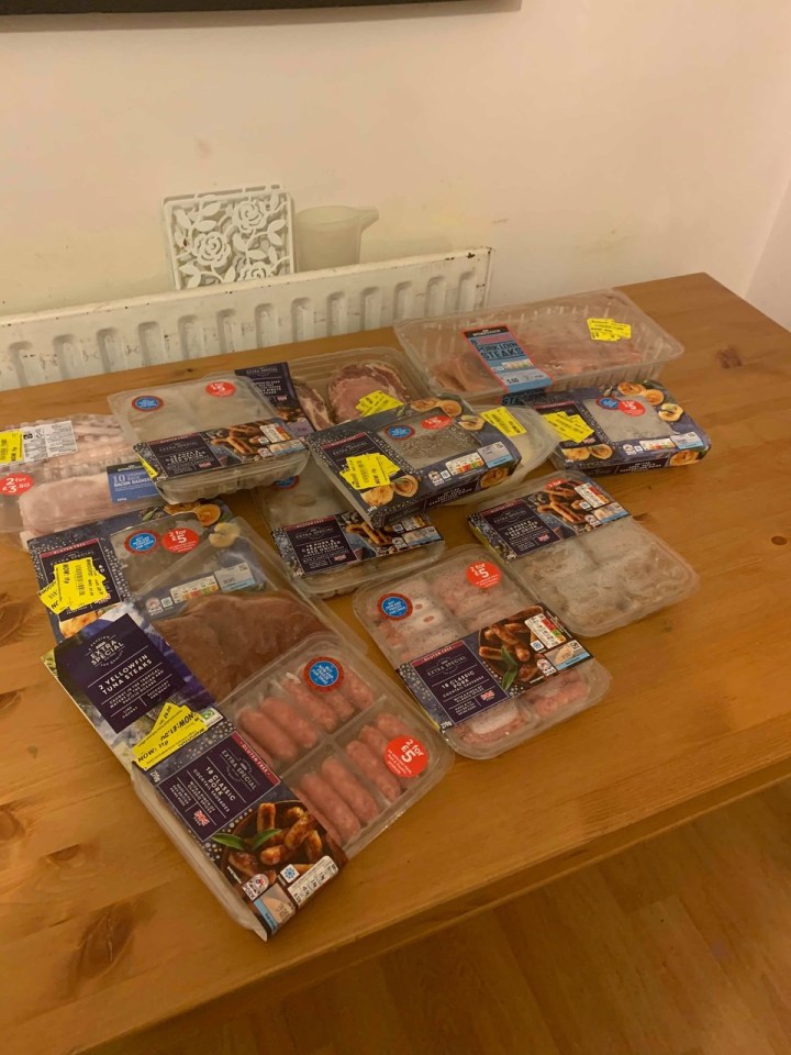  The savvy shopper snapped up on items including stuffing, cocktail sausages and pigs in blankets