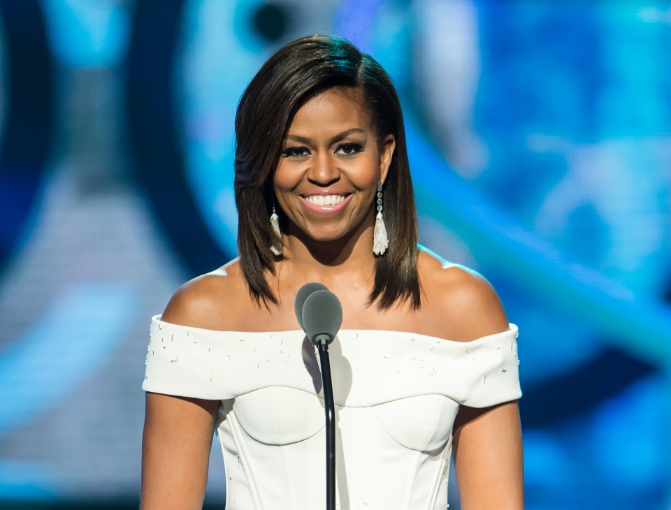  Former First Lady Michelle Obama opened up about her struggles as she urged women to 'go out there and define yourself'