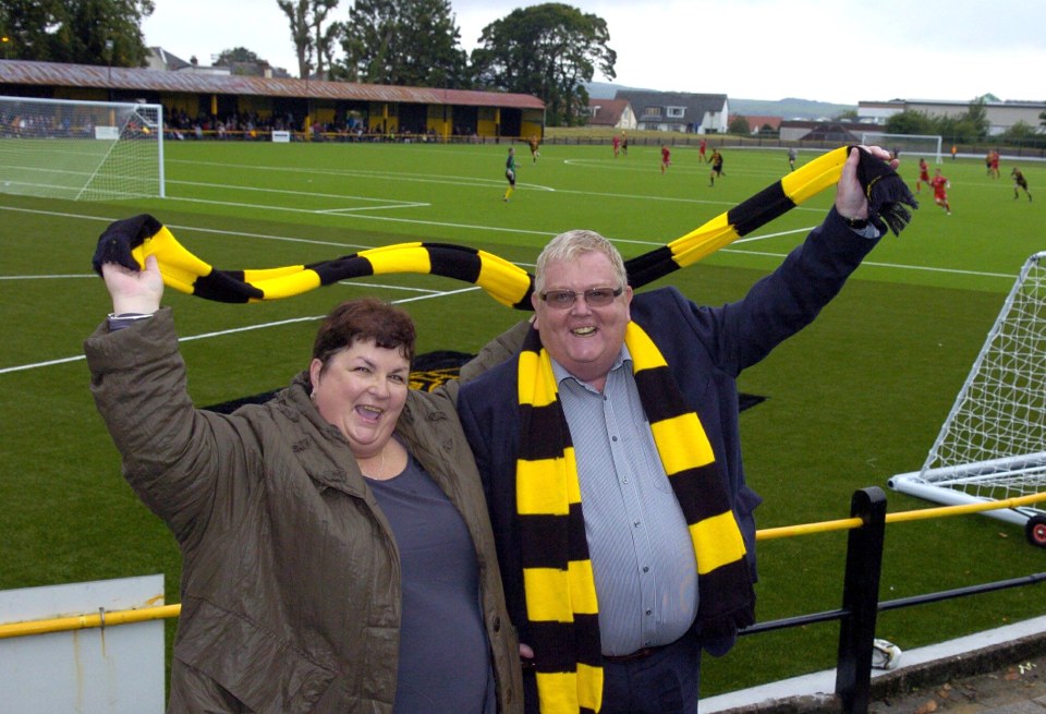  The football fans put thousands into Scottish Championship side Partick Thistle