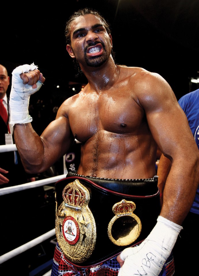  David Haye fought most of his career at cruiserweight - but stepped up to become heavyweight world champion