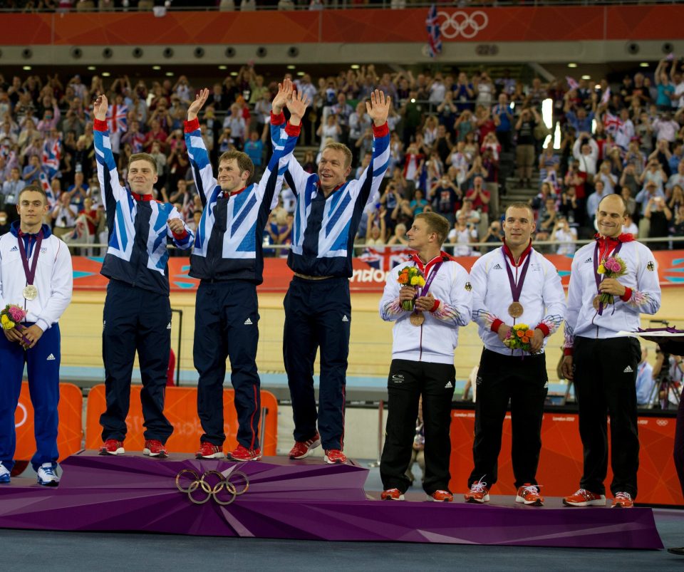  Germany took bronze in the team sprint at London 2012 behind Team GB and France