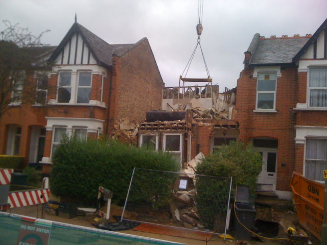  The council deemed the home 'dangerous' and ordered for it to be demolished