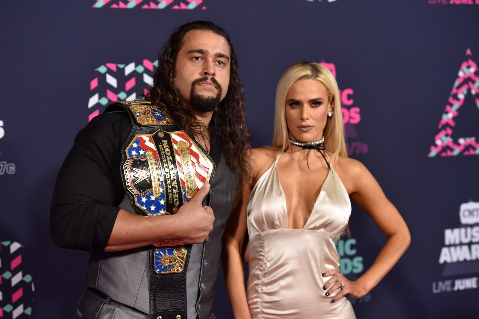  Rusev and Lana 'got 'divorced' earlier this month following her affair with the 'All Mighty'