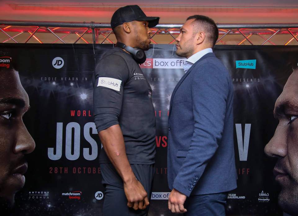  Anthony Joshua has been ordered by the IBF to face mandatory challenger Kubrat Pulev