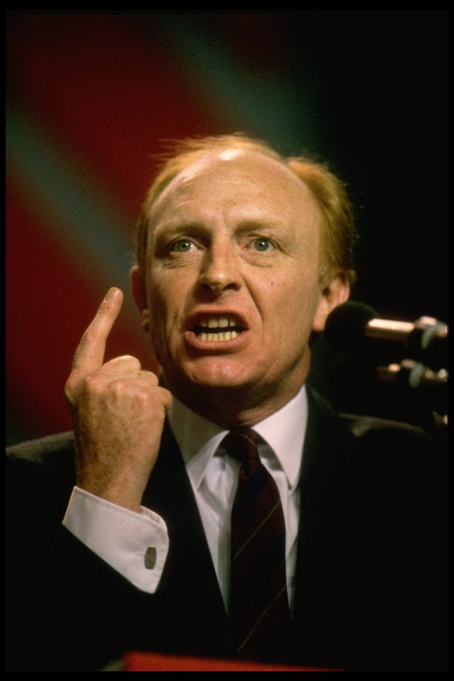  In 1992, Neil Kinnock did the honourable thing and resigned