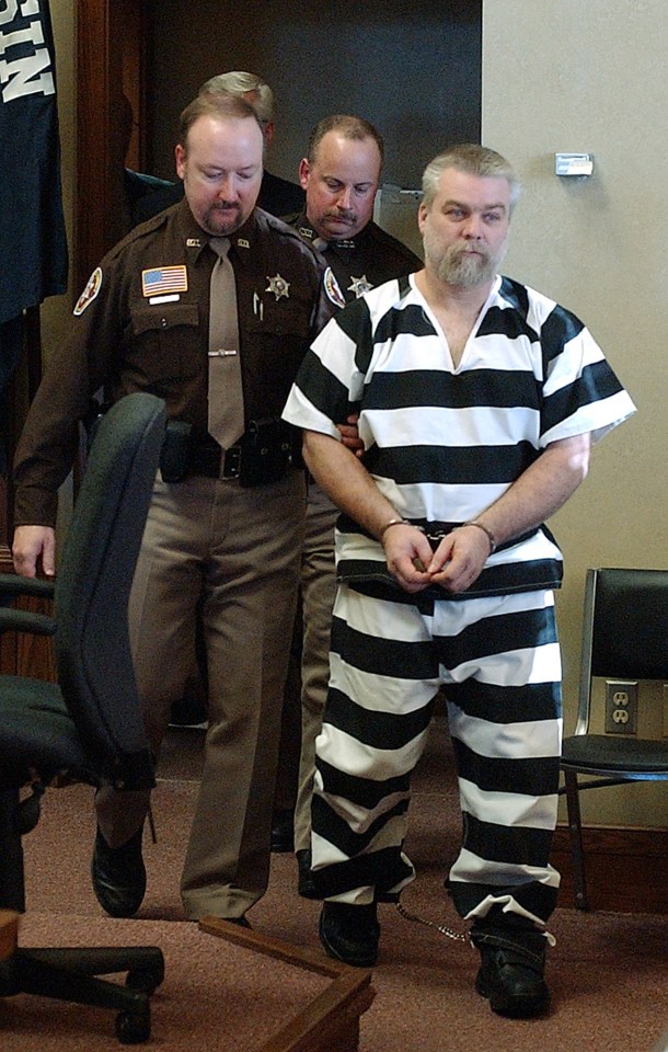 At just 16-years-old, Dassey was sentenced to life in prison, along and his uncle, Steven Avery (shown)