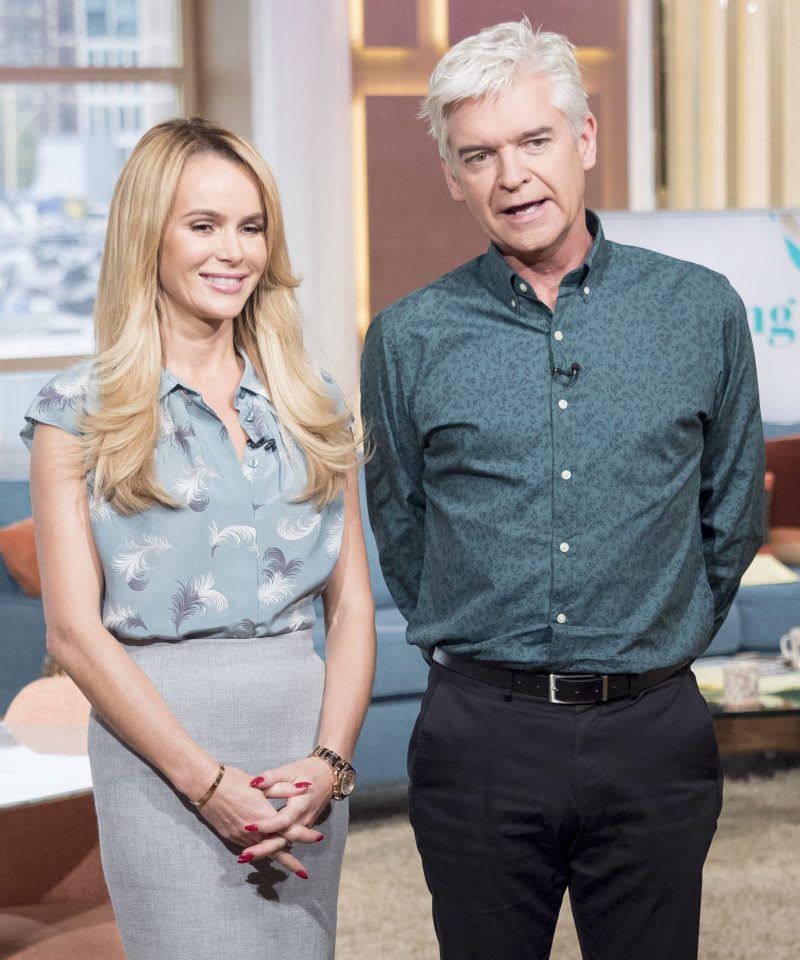  Amanda Holden previously claimed Phillip got her banned from presenting on This Morning