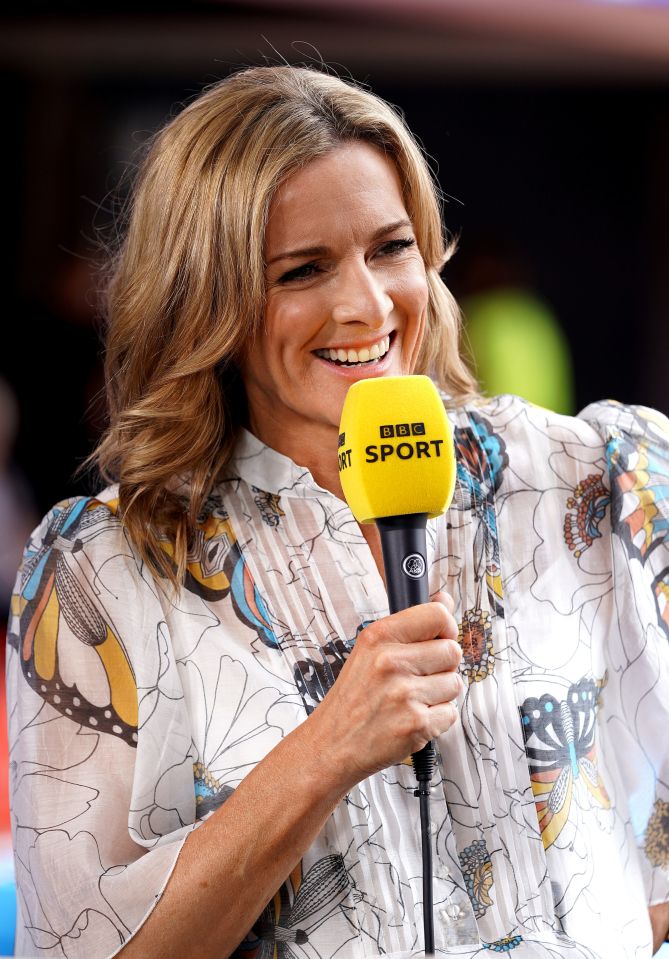  Gabby is to be recognised for her trail-blazing career as one of the first women to regularly front sports shows on terrestrial TV