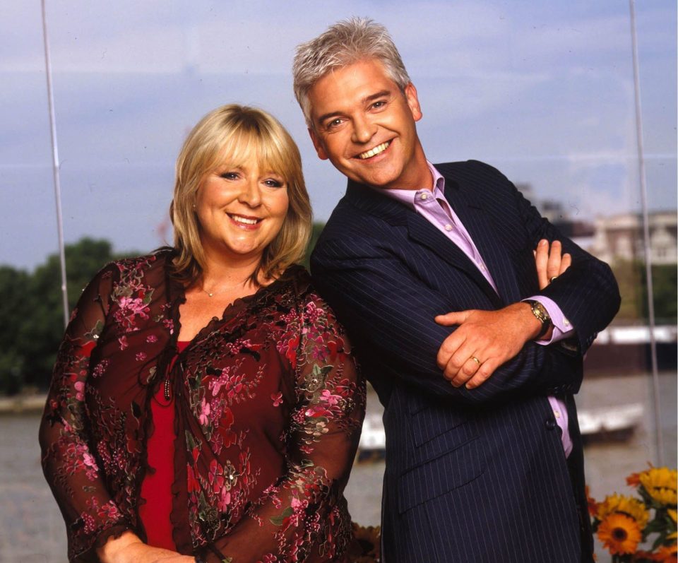 Phillip Schofield joined Fern Britton on This Morning in 2002