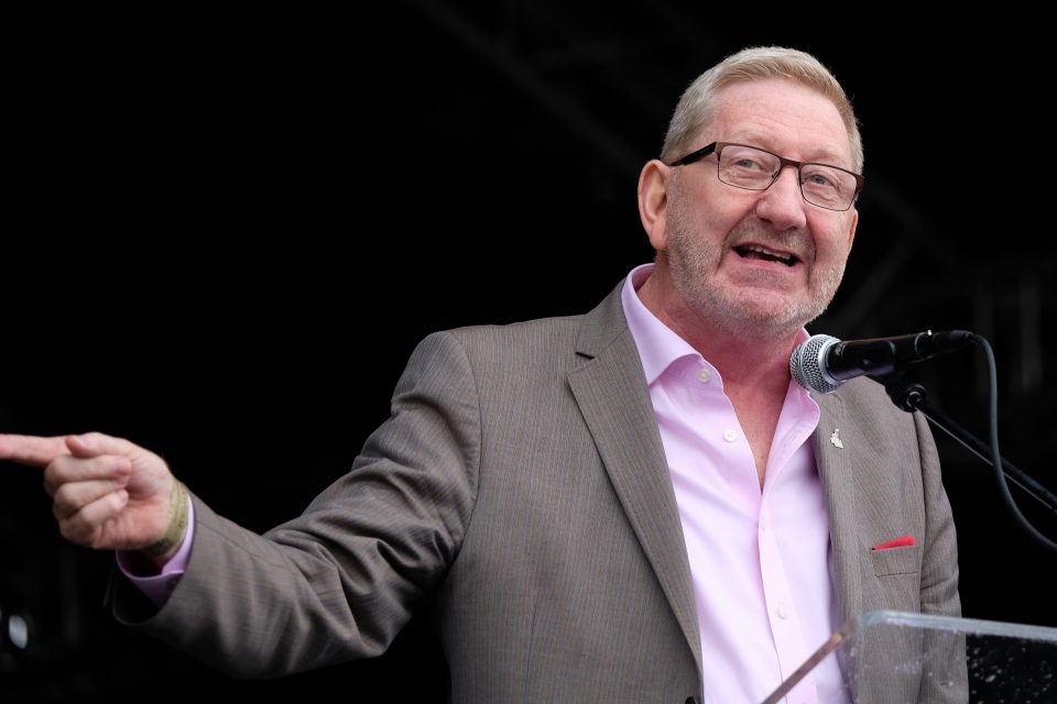  Mr Corbyn, Mr McDonnell and Len McCluskey (pictured) blame not themselves but Brexit for Labour’s failure