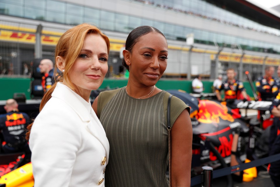  Geri and Mel B have fuelled fears they've stopped speaking