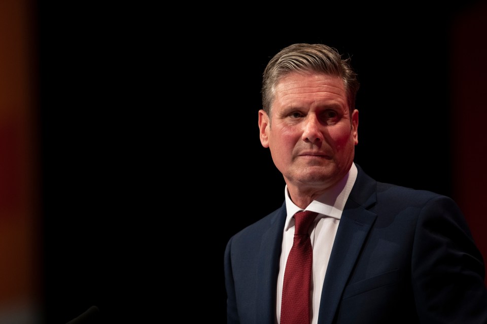  Politician Keir Starmer is tipped to be ahead of the leadership race