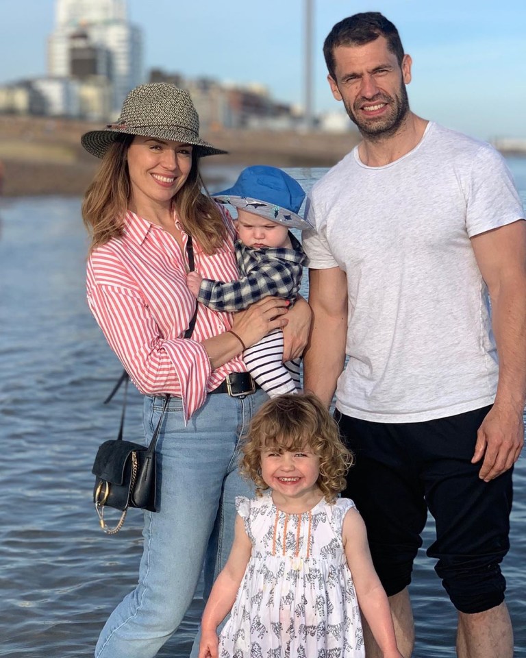  Kelvin and Liz with their two children, daughter Marnie and son Milo