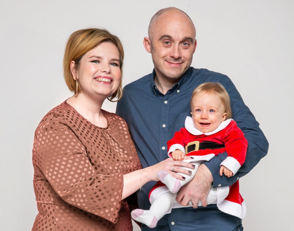  Olivia will get her first visit to Santa this Christmas, dad Richard says