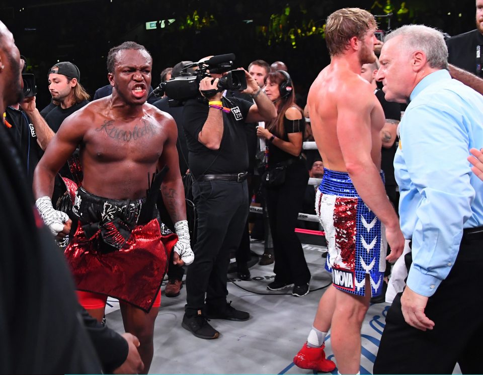  KSI scored what many considered a shock victory against Logan Paul