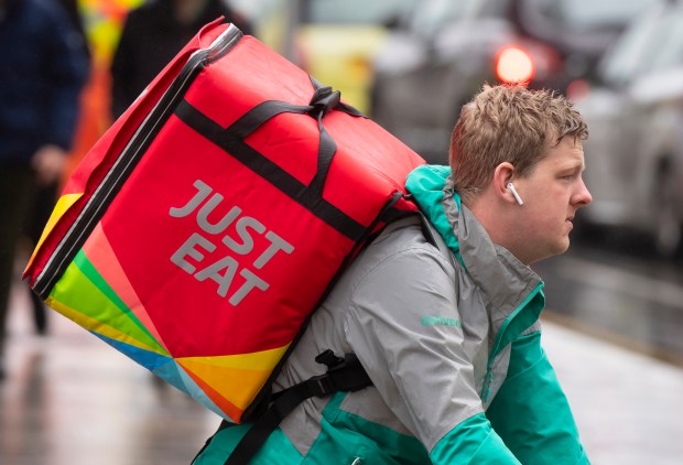 Just Eat delivery bike